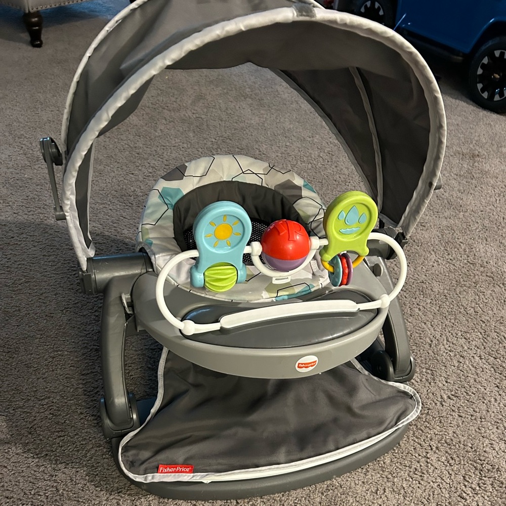 Fisher price floor seat ages 5 months+/20 lb weight limit